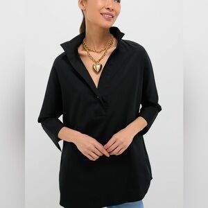 Tuckernuck Black Willow Blouse